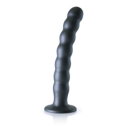 Ouch! Plug Beaded G-Spot L 20.5 x 3.2cm Gris